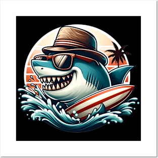 Cool Shark Posters and Art